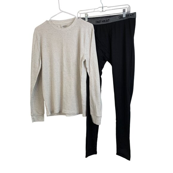 Old Navy & 32 Degrees Mens Thermal Top & Bottom Set M Base Layer 8205 - Picture 1 of 10